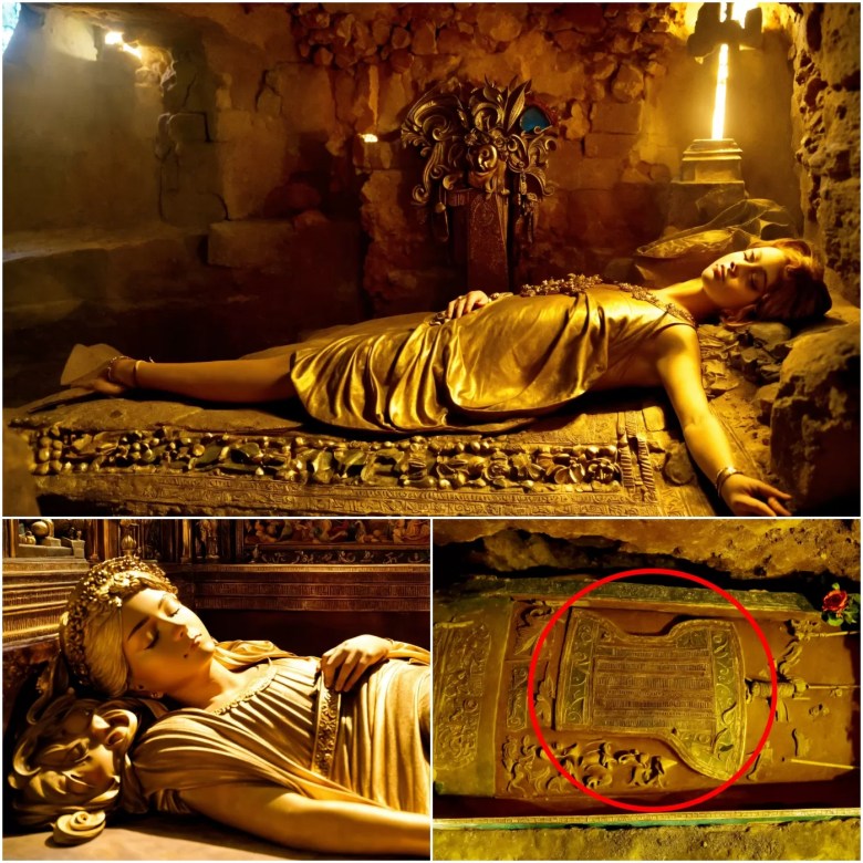 Archaeologists have found the sarcophagus of the sleeping beauty Princess Tisul, who probably traveled back in time, in a burial chamber. -Luxury Blog