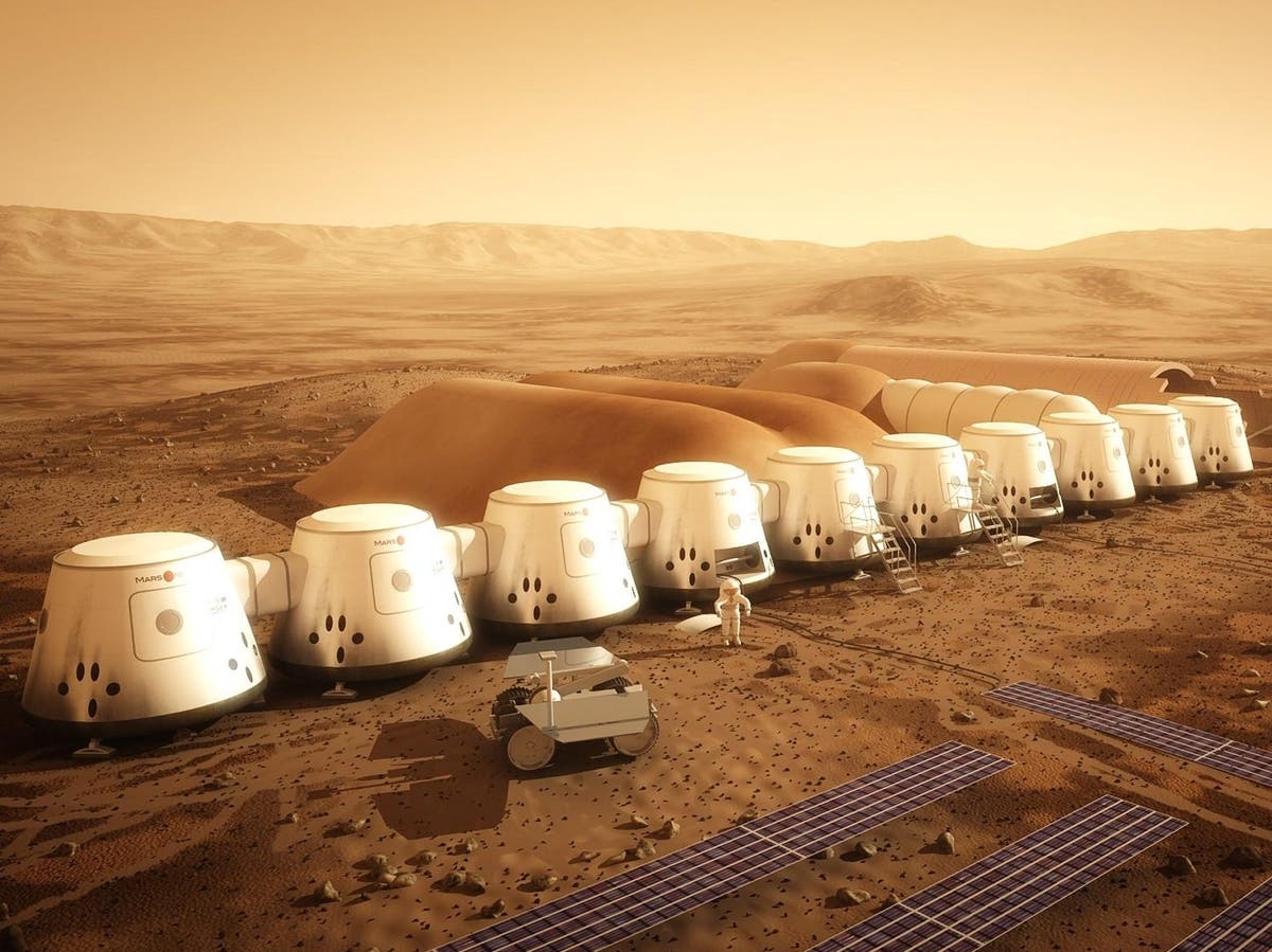 Elon Musk says giant mirrors will warm up Mars and make it habitable for humans | The Independent | The Independent
