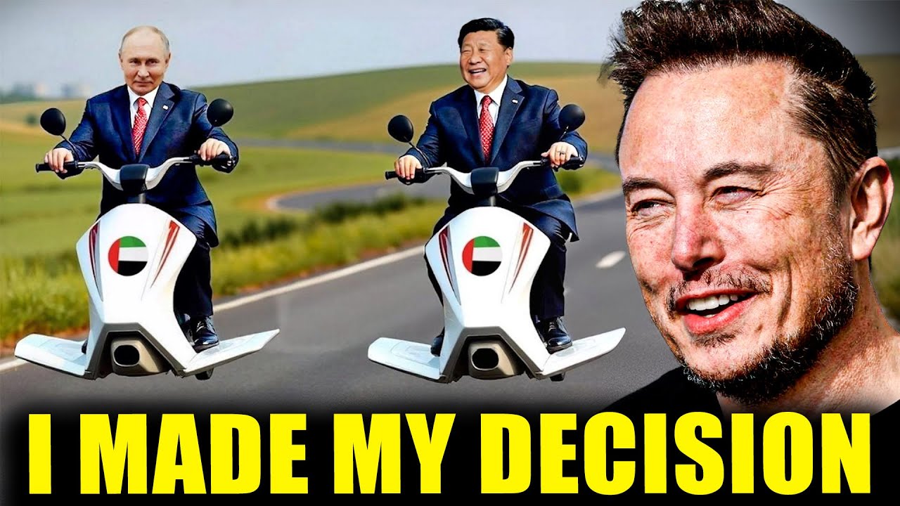Elon Musk: "Dubai's NEW Flying Scooter Will Destroy The Entire Transportation Industry!"