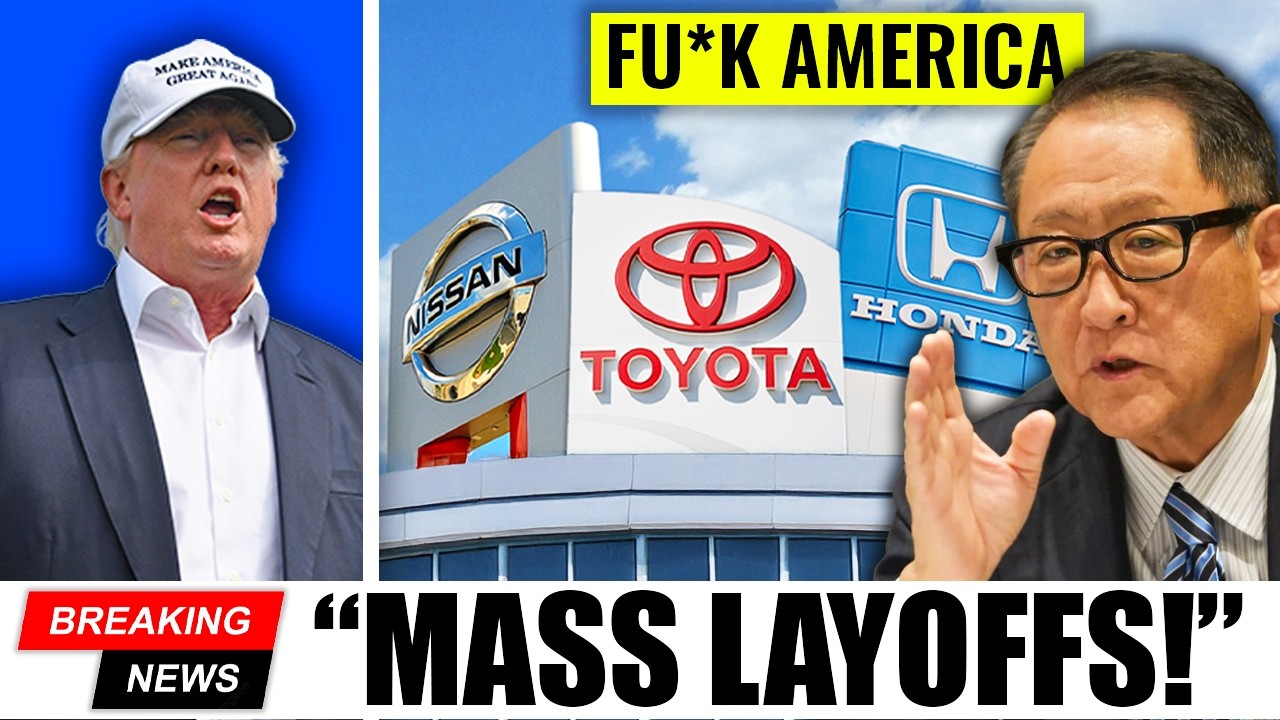 Toyota, Honda & Nissan Just Pulled The Trigger to CRUSH the U.S.A.'s Auto Industry - Mass Layoffs!